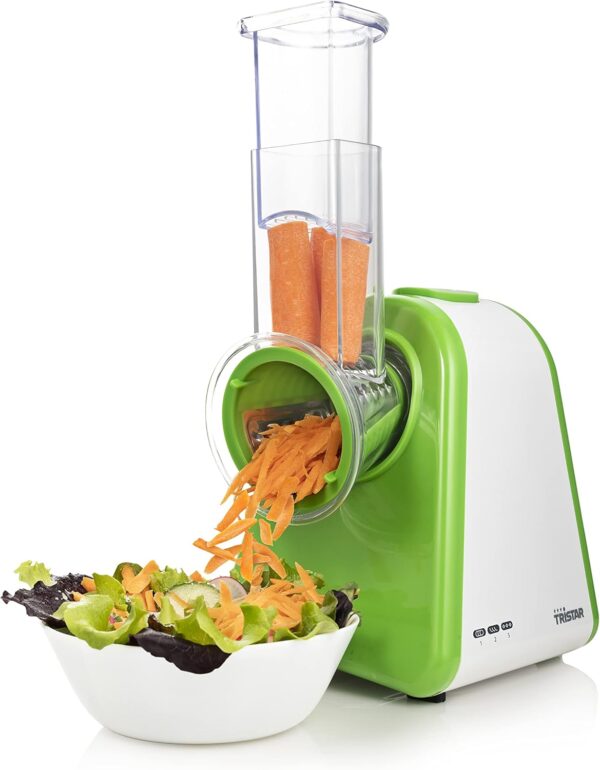 Tritatutto/tagliaverdure TRISTAR Potenza 200 Watt Colore Bianco/Verde cod: MX-4824 - immagine 2