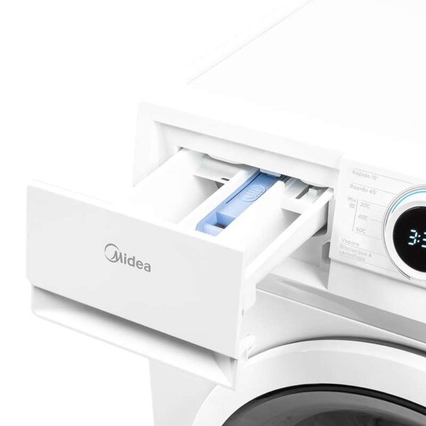 Lavatrice MIDEA Slim 7 Kg Classe A Centrifuga 1400 giri cod: MF100W70BA/W-IT - immagine 2