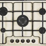 Piano cottura STAYLUX da Incasso 5 fuochi 70cm acciaio Beige M7-50BTF BEIGE