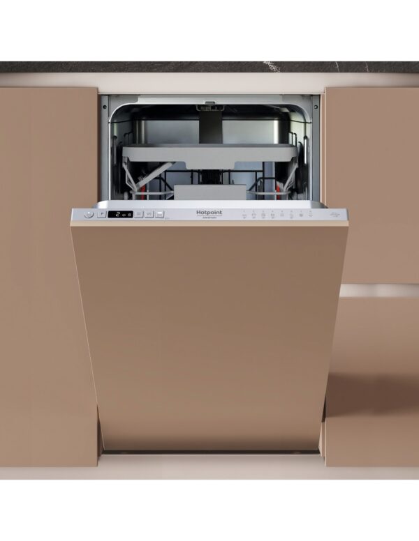 Lavastoviglie HOTPOINT ad incasso 45 cm Classe E 10 Coperti HSIC3M27CS