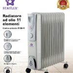 Radiatore ad olio STAYLUX 11 Elementi potenza 2500W cod: R198-11