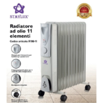 Radiatore ad olio STAYLUX 11 Elementi potenza 2500W cod: R198-11