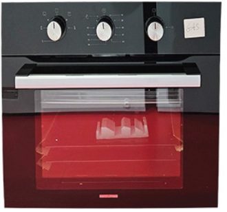 Forno Da Incasso STAYLUX 61Lt a GAS 4 Funzioni Inox/Nero A6-GGF NERO/GAS