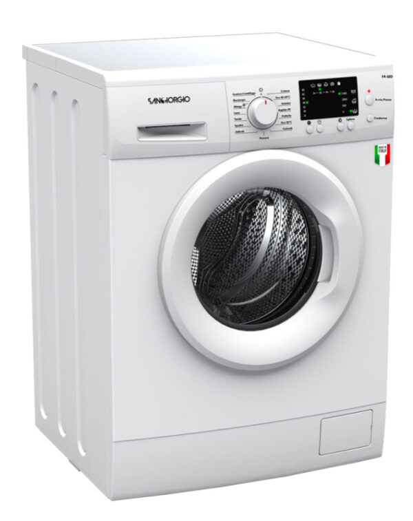 Lavatrice SANGIORGIO Slim 6 Kg Classe D Centrifuga 1400 giri cod: F614BL - immagine 2