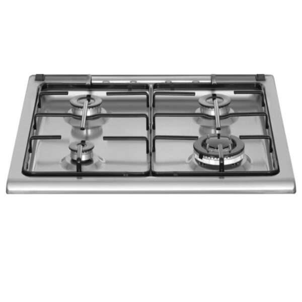 Cucina SCHAUB LORENZ 4 Fuochi a Gas Forno elettrico 60x60 cm Inox SS461EX - immagine 3