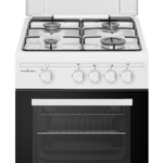 Cucina SCHAUB LORENZ OUT. 4 Fuochi a Gas Forno a gas 50x50 cm NO ACC. ELETTRICA Colore Bianco cod: SS450GW OUT.