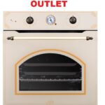 Forno Da Incasso STAYLUX OUT. 61 Litri 60 cm Ventilato 6 Funzioni Beige Rustico Cod: B66-SF3 BEIGE RUSTICO