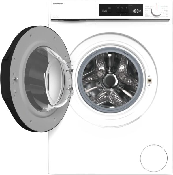Lavatrice SHARP Standard 7 Kg Classe A Centrifuga 1400 giri cod: NFA714BW1NA - immagine 3