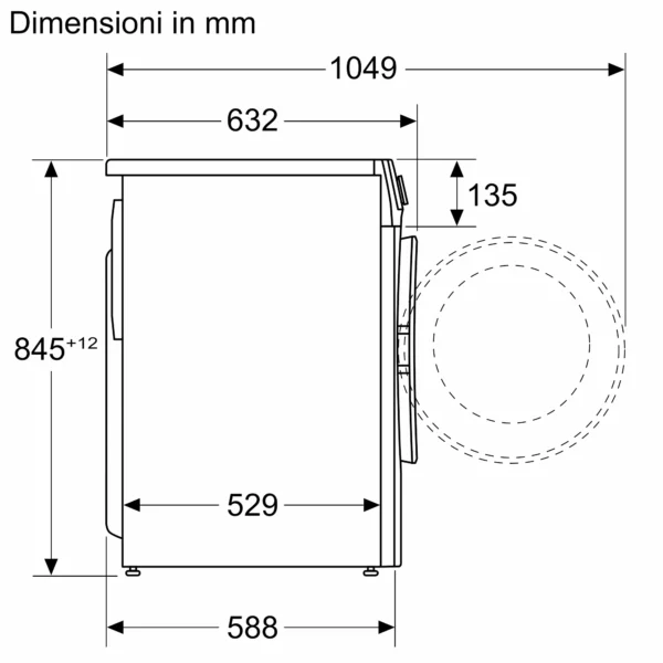 Lavatrice BOSCH Serie 6 Standard 9 Kg Classe A cod: WGG142Z0IT - immagine 4