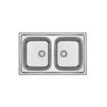 Lavello APELL 2 Vasche colore Acciaio ID862IBC