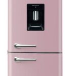 Frigorifero STAYLUX Vintage con Dispenser Classe E BCD-258VX+WDROSA