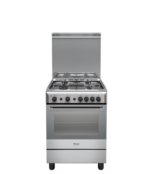 Cucina HOTPOINT 4 fuochi a gas forno gas 60 X 60 Inox A6GG1F (X) EX