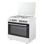 Cucina KUMTEL 90 X 60 Tutto forno a gas Colore Bianco cod: 699-GG50 WHITE