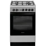 Cucina INDESIT 4 Fuochi a Gas Forno a gas 50 x 60 cm Inox IS5G1PMX/E