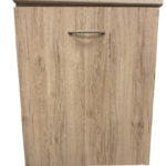 Mobile 1 anta per piano cottura con porta bombola Colore Olmo