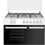 Cucina STAYLUX 90 X 60 Forno elettrico 60 cm con porta bombola 696-S50F WHITE