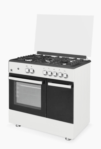 Cucina STAYLUX 90 X 60 Forno elettrico 60 cm con porta bombola 696-S50F WHITE OUT.