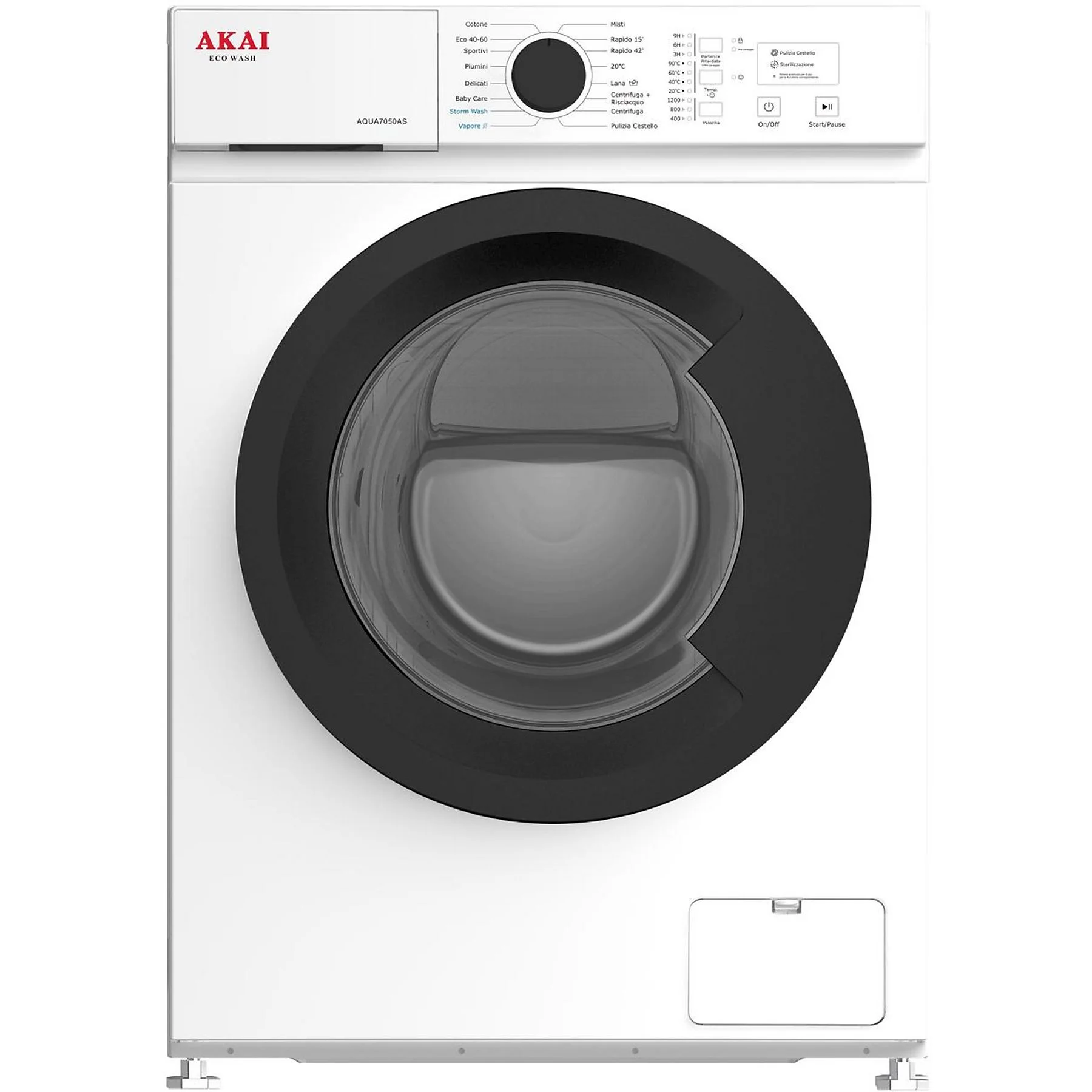 Lavatrice Akai Slim 7Kg Classe A 1200 giri inverter AQUA7050AS