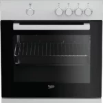 Cucina a Gas BEKO 4 Fuochi Forno gas 60x60 Colore Bianco FSG62000DW