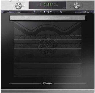 Forno Elettrico CANDY da Incasso Capacità 80 Litri Multifunzione Ventilato Colore Acciaio Inox Cod: FCXP825X EO/E