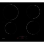 Piano Cottura KUMTEL a induzione 4 Fuochi 60 cm Colore vetro nero HI6-4TB