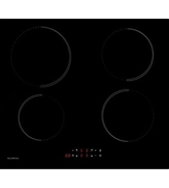Piano Cottura KUMTEL a induzione 4 Fuochi 60 cm Colore vetro nero HI6-4TB