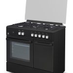 Cucina STAYLUX 90X60 Forno elettrico 60cm porta bombola 696-S50F BLACK