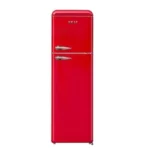 Frigorifero AKAI Doppia Porta 280 lt Classe E Rosso CLASS281KRD