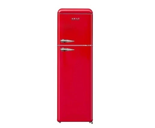 Frigorifero AKAI Doppia Porta 280 lt Classe E Rosso CLASS281KRD