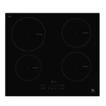 Piano Cottura MASTER KITCHEN induzione 4 Fuochi 60 cm nero MKHI 64 E BK