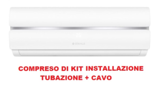 Clima STAYLUX "LUXOR" 12000 BTU Classe A++/A+ Inverter BIANCO CLX-12000-B