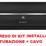 Clima STAYLUX "LUXOR" fisso 12000 BTU Classe A++/A+ Inverter NERO CLX-12000-N