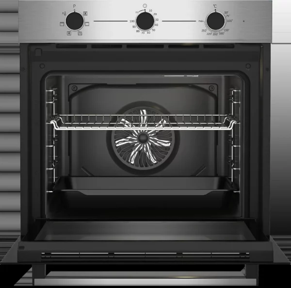 Forno Elettrico BEKO da Incasso 72 LT Ventilato Colore Acciaio Inox BBIE12100X - immagine 3