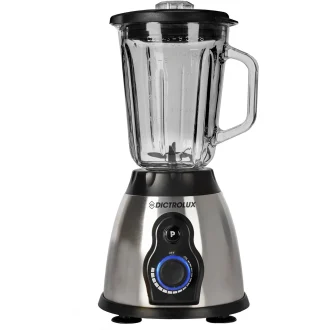 Frullatore Elettrico DICTROLUX Steel Glass 500 Watt 1,5 Lt Acciaio Inox 870502 A