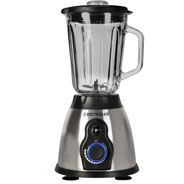 Frullatore Elettrico DICTROLUX Steel Glass 500 Watt 1,5 Lt Acciaio Inox 870502 A