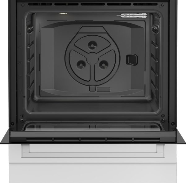 Cucina BEKO 4 Fuochi a Gas Forno elettrico 60 x 60 cm Colore Bianco FBST62110DW - immagine 3