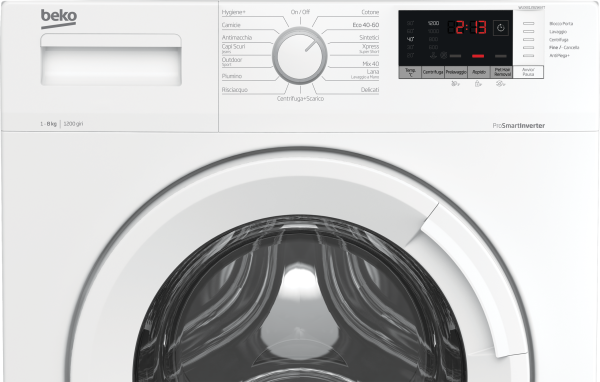 Lavatrice BEKO 8 kg classe A 1200 giri WUX81282WI/IT - immagine 3