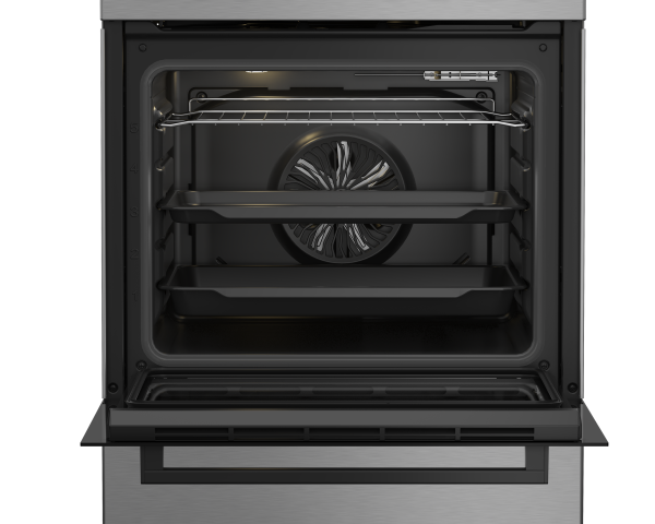 Cucina BEKO 4 Fuochi a Gas Forno elettrico 60 x 60 cm Colore Inox FBE62120XD - immagine 4