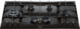 Piano Cottura HOTPOINT a Gas 6 Fuochi 90 cm colore Antracite PHN960MST(AN)R/HA