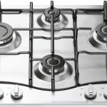 Piano Cottura HOTPOINT 4 Fuochi Gas 60 cm Colore Acciaio PCN 642 IX/HAR