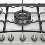 Piano Cottura HOTPOINT 5 Fuochi Gas 75 cm Colore Acciaio PCN 752 T/IX/HAR