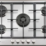 Piano Cottura Whirlpool a Gas 5 Fuochi 75 cm Acciaio inox/ghisa GMR7522/IXL