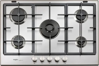 Piano Cottura WHIRLPOOL a Gas 5 Fuochi 75 cm Acciaio inox/ghisa GMR7522/IXL