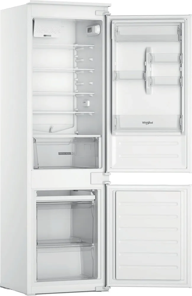 Frigorifero WHIRLPOOL Combinato da Incasso Ventilato E 268 Lt WHC18D031A1 - immagine 2