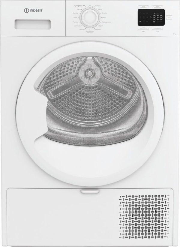 Asciugatrice INDESIT 9 Kg Classe A++ a Pompa di Calore CYD92DWWIT