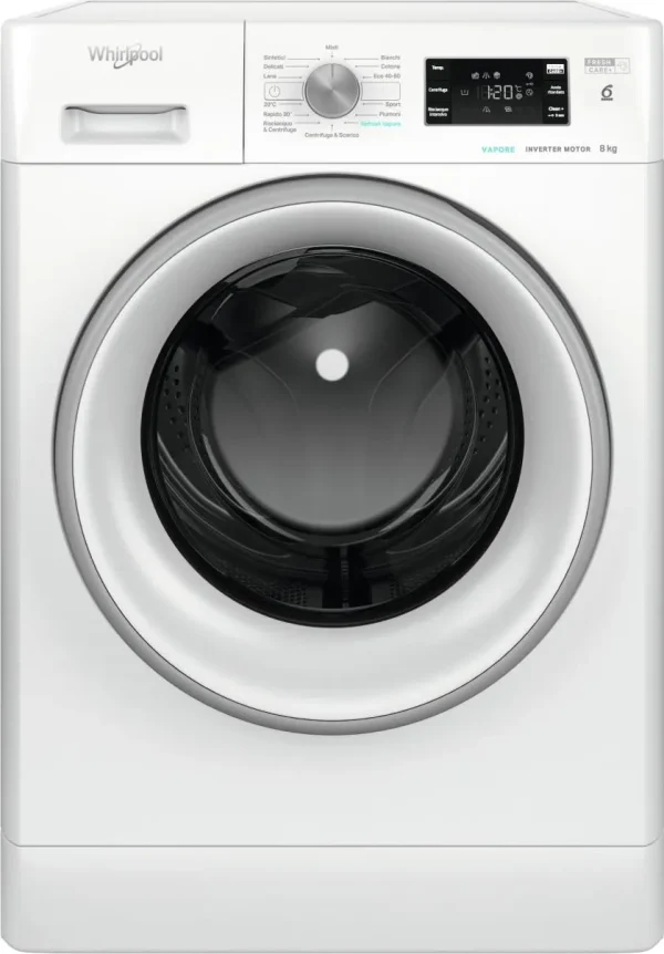 Lavatrice WHIRLPOOL standard 8 Kg classe A 1400 giri FFB846SVIT