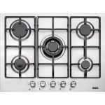 Piano Cottura FRANKE a Gas 5 Fuochi Gas 70 cm Inox FHNL7054GTCXSE