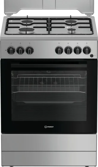 Cucina INDESIT 4 Fuochi a Gas 60X60 Forno elettrico I6G3PMS