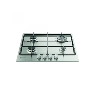 Piano Cottura INDESIT a Gas 60 cm Colore Inox THP642W/IX/I1