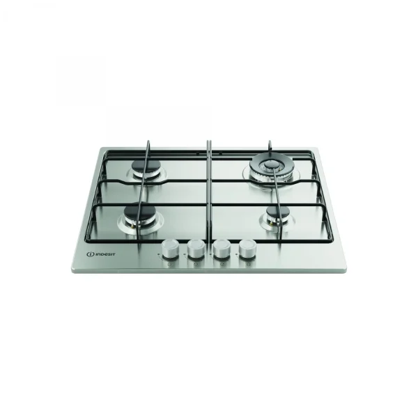 Piano Cottura INDESIT a Gas 60 cm Colore Inox THP642W/IX/I1